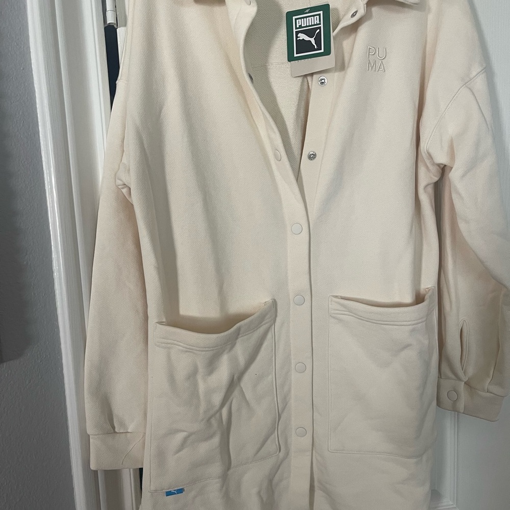 Athletic long jacket